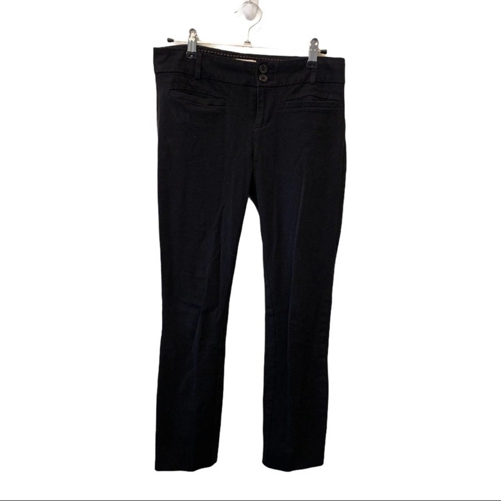 Size 0 Anthropologie Essential Slim Black Trousers